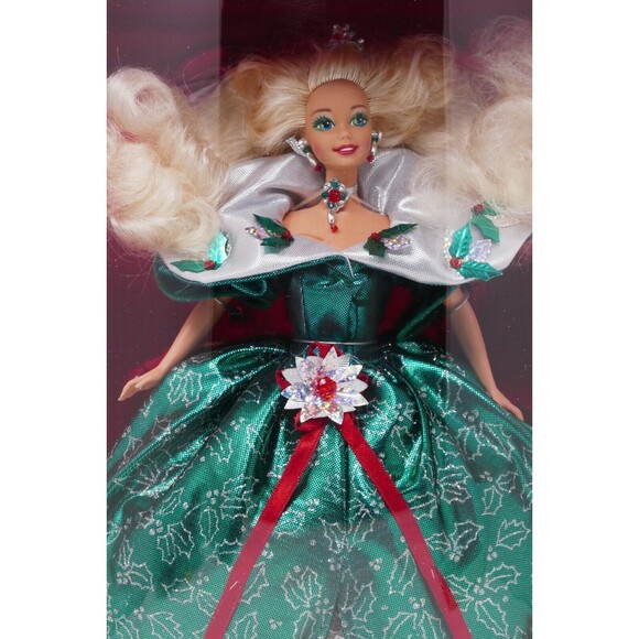 Mattel Happy Holidays Special Edition 1995 Barbie Doll NRFB - Picture 3 of 9